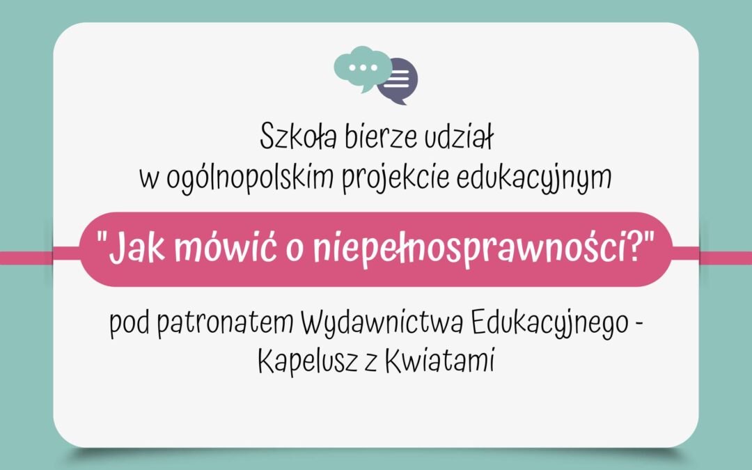 „Jak mówić o niepełnosprawności?”