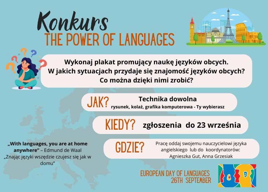 Europejski Dzień Języka – konkurs