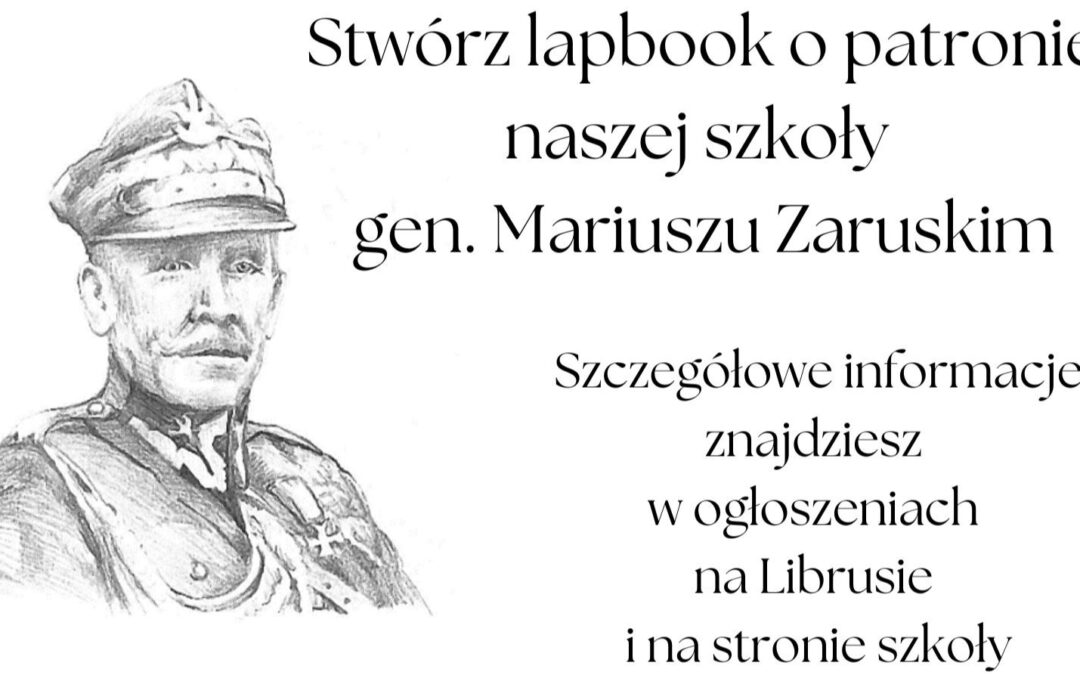 Konkurs „Mój lapbook o patronie szkoły”