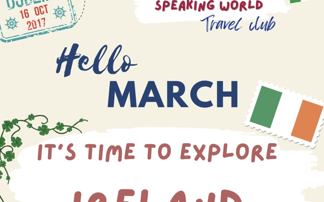 ENGLISH CORNER – MARCH