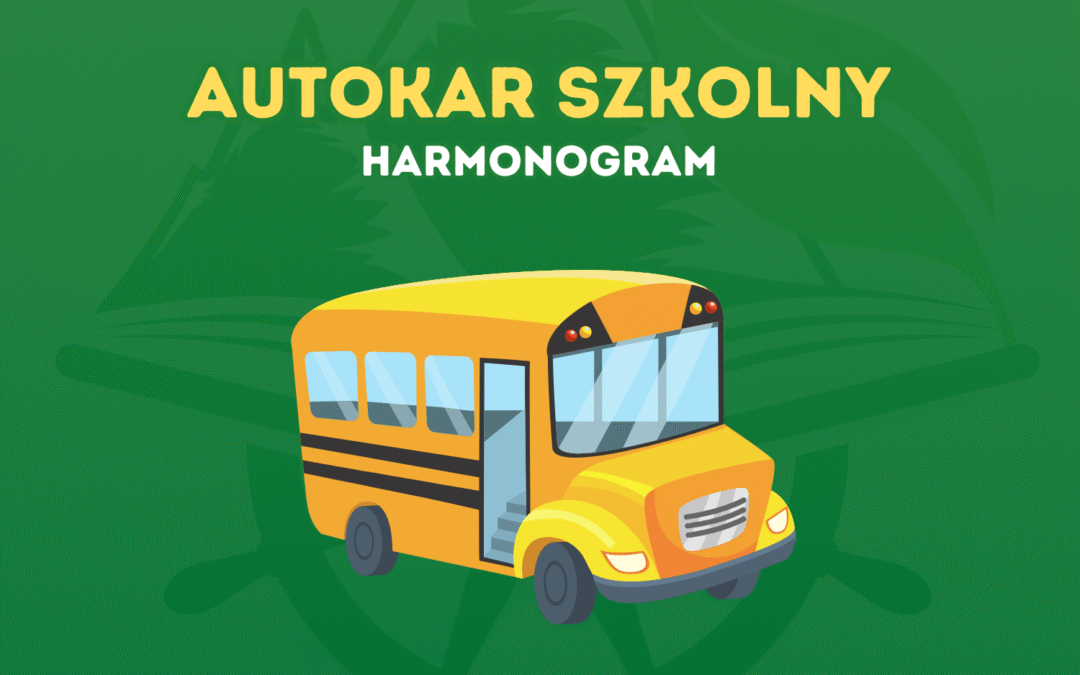 Autokar szkolny – harmonogram