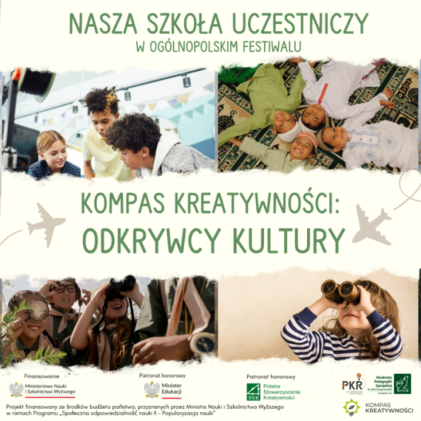 Ogólnopolski Festiwal „Kompas Kreatywności: Odkrywcy Kultury”