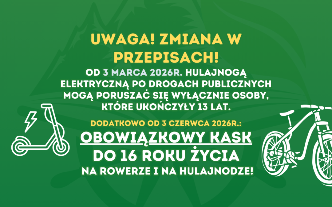 Jazda na hulajnodze elektrycznej – ważna zmiana w przepisach