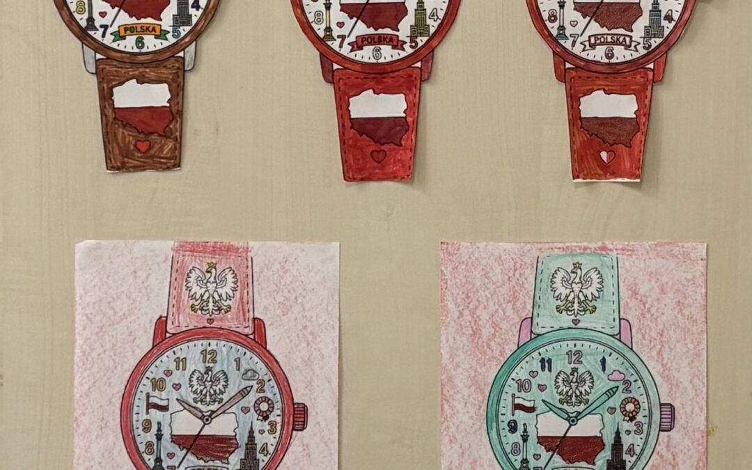 Świetlicowy czas z symbolami narodowymi