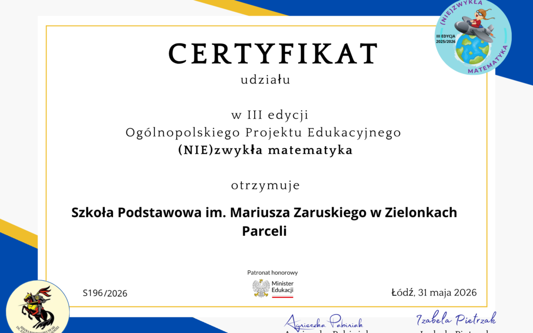 Ogólnopolski Projekt Edukacyjny (Nie)zwykła Matematyka